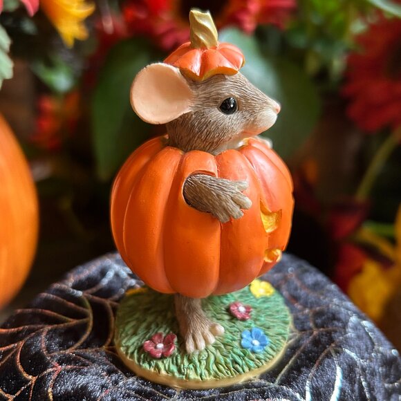 Charming Tails HALLOWEEN “Maxine’s Pumpkin Costume” (87/430) - Picture 5 of 9